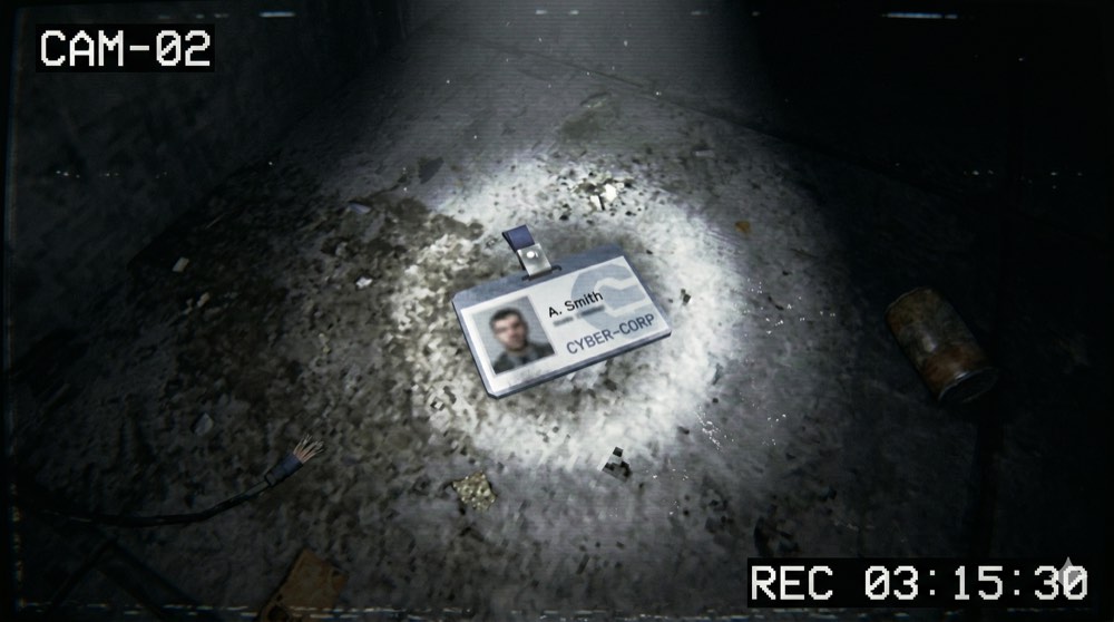 ID Badge on Floor